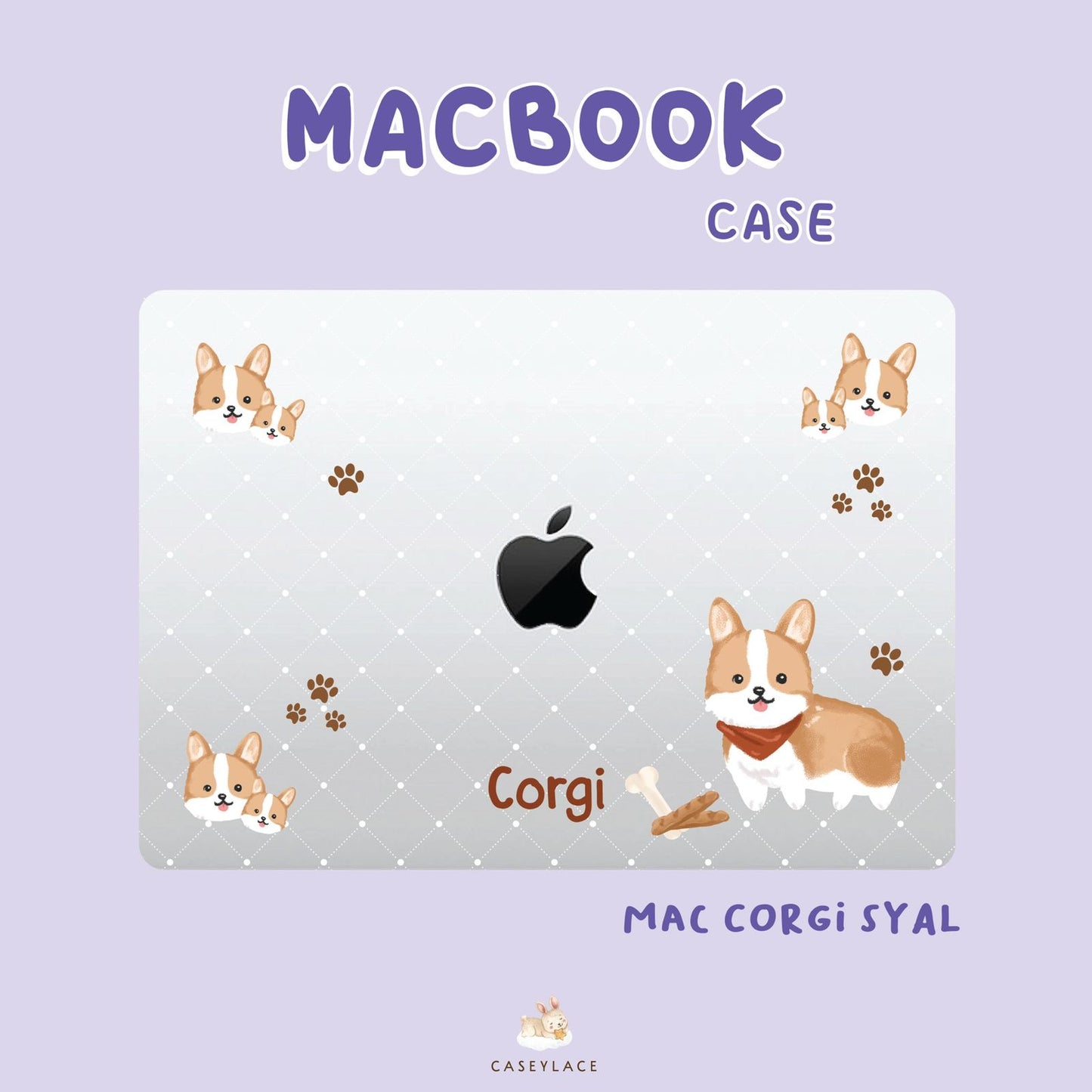 Macbook Case Corgy Syal