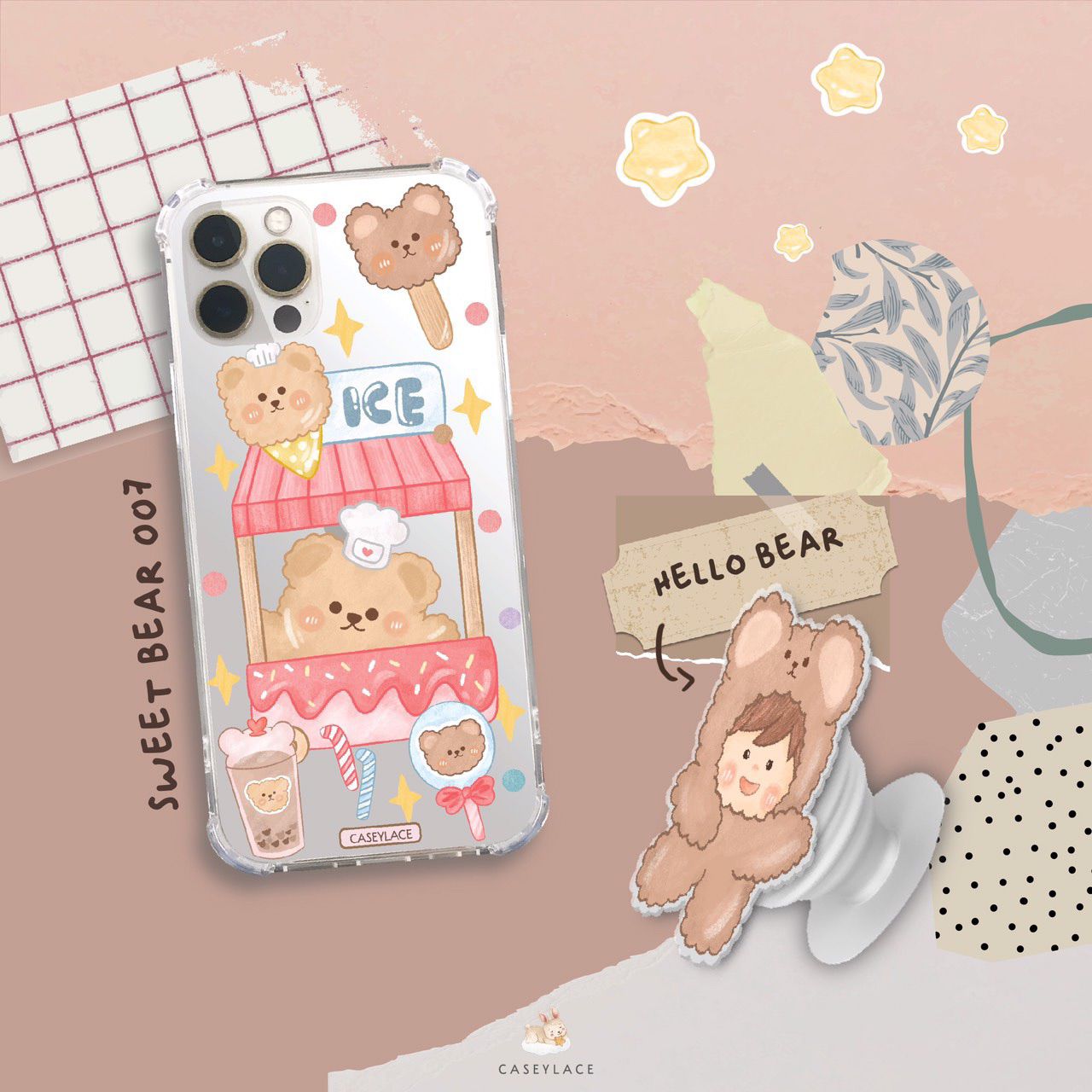 Popsocket Sweet Bear