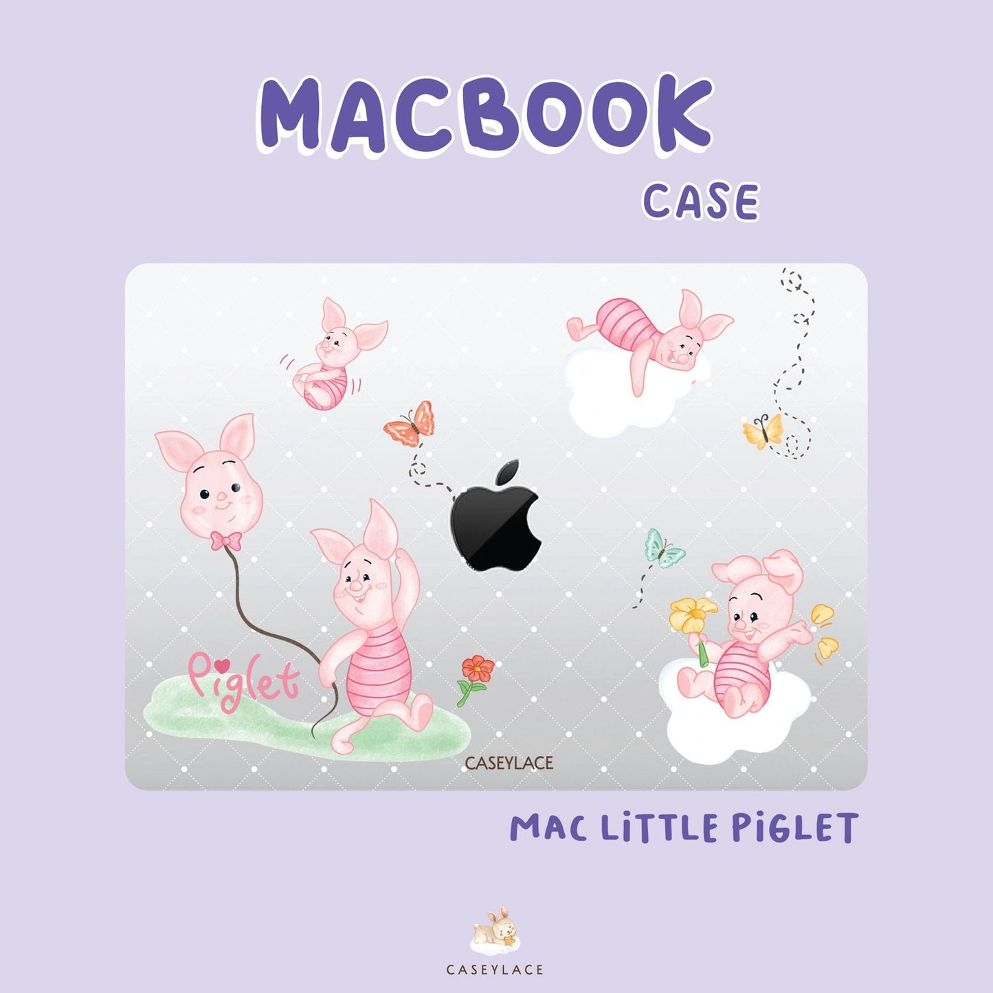 Macbook Case Little Piglet