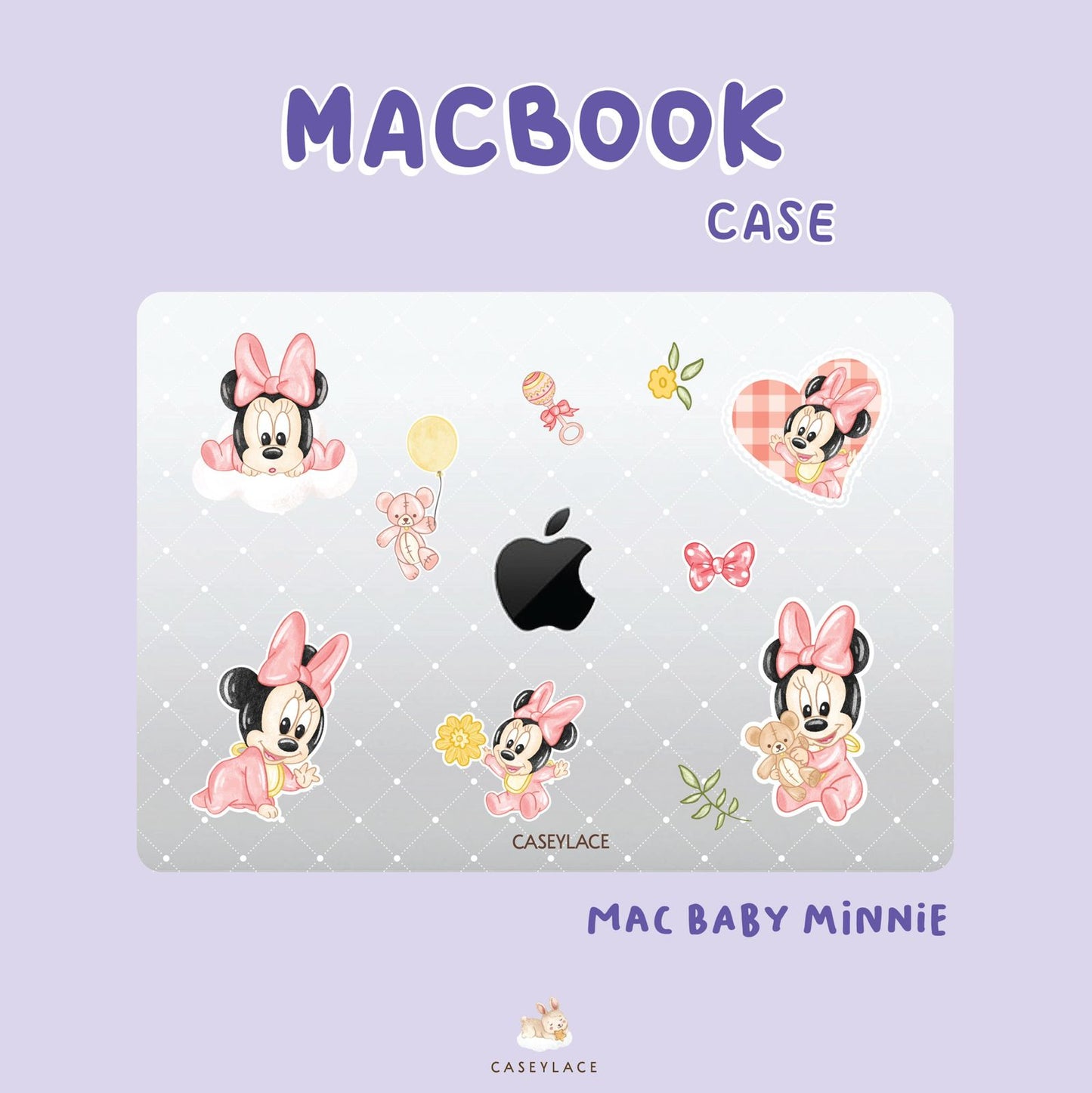 Macbook Case Baby Minnie