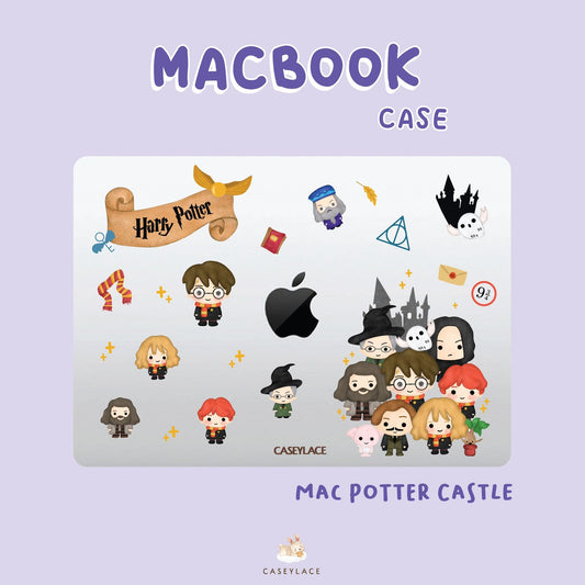 Macbook Case Potter Castle