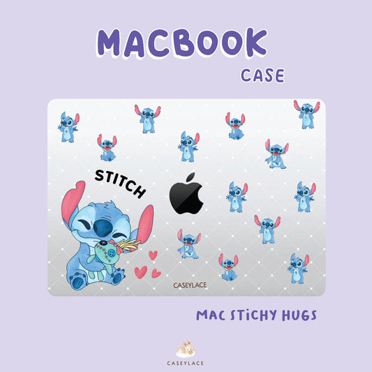 Macbook Case Stichy Hugs